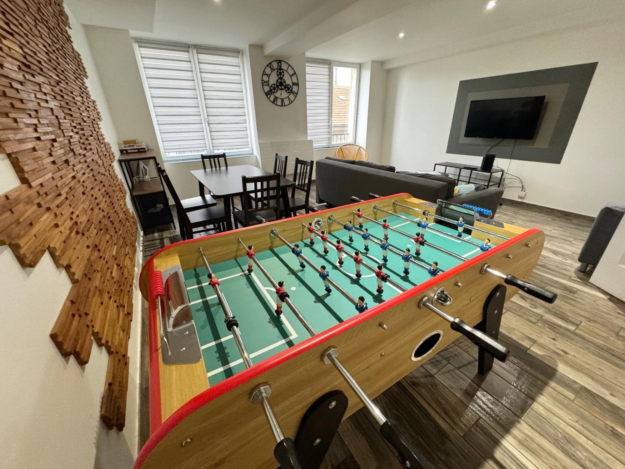 22 Chic & Cosy Grand Appart 92M2 Parking Gratuit Hypercentre Netflix Saint-Etienne  Exterior foto